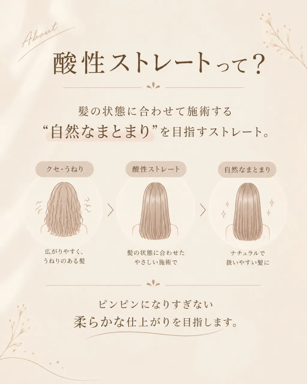 「髪の広がり、どうにかしたい…」